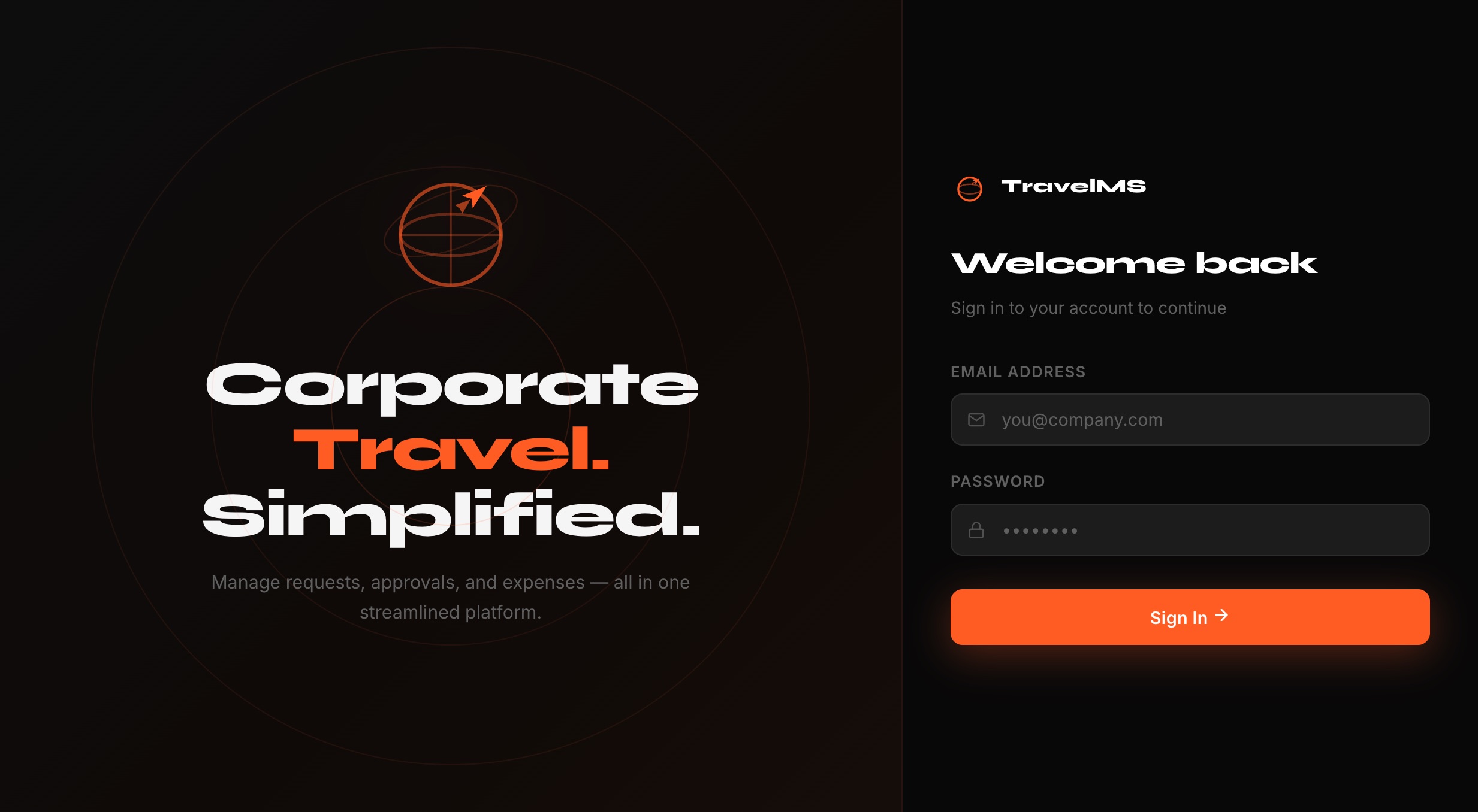 TravelMS — Corporate Travel Management